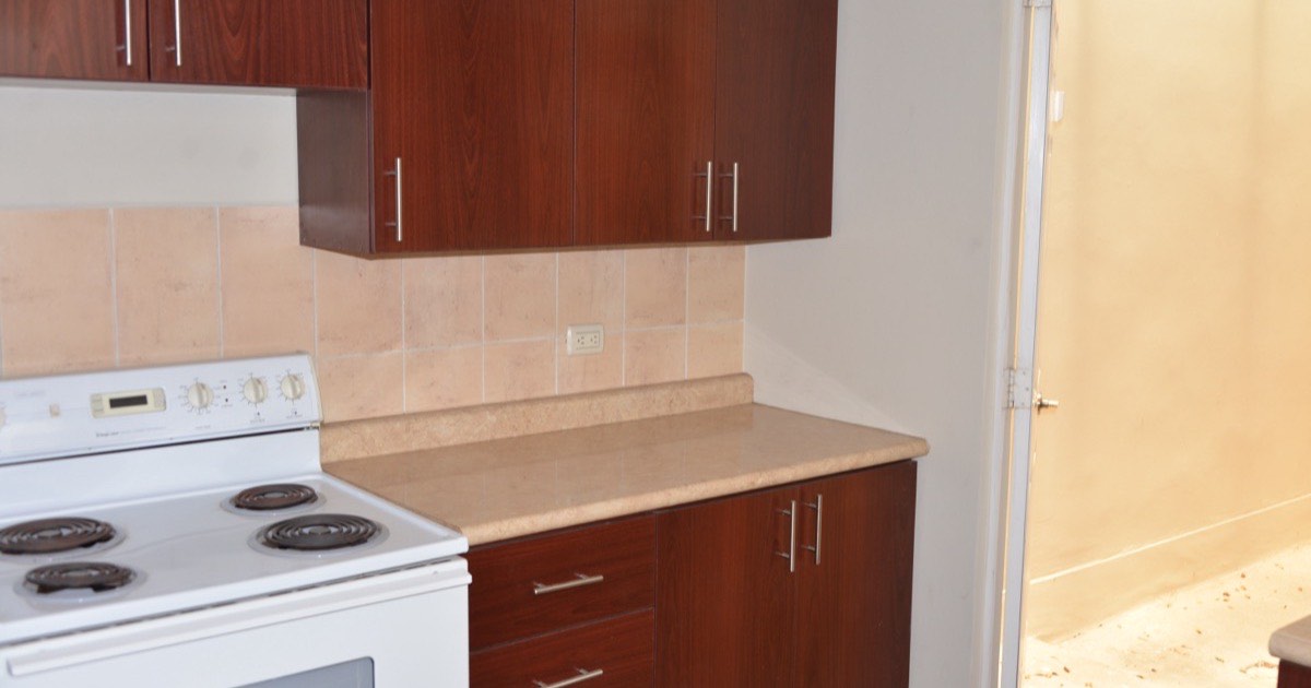 Wooden kitchen cabinet doors ready for stripping and refinishing